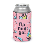 Manga isolante de neopreno para latas de 33 ml personalização total cor branco