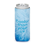 Manga refrigeradora neopreno isolante, latas 33 ml personalização total cor branco