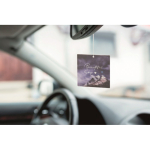 Ambientador de carro em forma personalizada personalização total cor branco