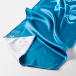Toalha para desporto 100% de rPET 140 g/m2 personalização total cor branco quinta vista