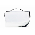 Manta piquenique dobrável poliéster polar 220 g/m2 personalização total cor branco sétima vista