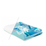 Manta extra fina com forro polar 270 g/m2 personalização total cor branco vista principal