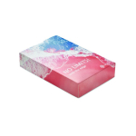 Baralho de 54 cartas de jogar com acabamento mate personalização total cor branco
