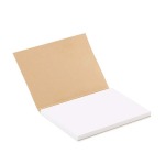 Notas adesivas de papel reciclado feito na UE personalização total cor branco quinta vista