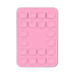 Capa adesiva para o telemóvel com 20 ventosas personalização total cor cor-de-rosa sétima vista