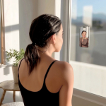 Capa adesiva para o telemóvel com 20 ventosas personalização total cor cinzento topo