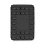 Capa adesiva para o telemóvel com 26 ventosas personalização total cor preto sétima vista