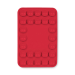 Capa adesiva para o telemóvel com 26 ventosas personalização total cor vermelho sétima vista