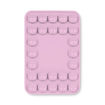 Capa adesiva para o telemóvel com 26 ventosas personalização total cor cor-de-rosa claro sétima vista