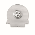 Pin de aço inoxidável para personalizar a forma personalização total cor branco terceira vista