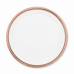 Pin metálico redondo a cor bem garrida personalização total cor rosa ouro sétima vista