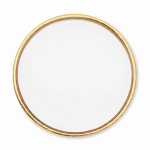 Pin metálico redondo a cor bem garrida personalização total cor dourado sétima vista