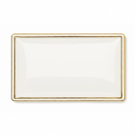 Pin de ferro retangular para personalizar personalização total cor dourado sétima vista