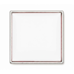 Pin de ferro quadrado para personalizar personalização total cor prateado sétima vista