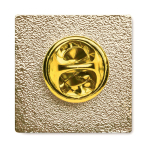 Pin de ferro quadrado para personalizar personalização total cor nude terceira vista