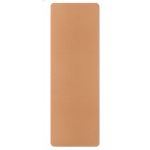 Tapete de yoga feito de cortiça e borracha personalização total cor branco sétima vista