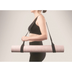 Tapete de yoga feito de PU e borracha de coco personalização total cor cor-de-rosa claro