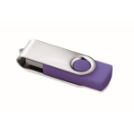 Pen USB com estrutura de ABS Techmate personalização total cor violeta