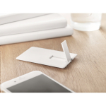 Pen USB num cartão retangular para personalizar personalização total cor branco
