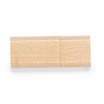Pen USB com corpo de bambu e tampa personalização total cor natural