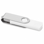 Pen USB com dupla ligação USB e Micro-USB personalização total cor branco