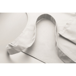 Avental comprido ajustável de polialgodão 240 g/m2 cor branco vista fotografia segunda vista