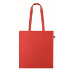 Saco, algodão Fairtrade, alças longas, várias cores 180 g/m2 cor vermelho