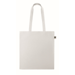 Saco, algodão Fairtrade, alças longas, várias cores 180 g/m2 cor branco