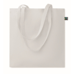 Saco, algodão Fairtrade, alças longas, várias cores 180 g/m2 cor branco segunda vista