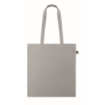 Saco, algodão Fairtrade, alças longas, várias cores 180 g/m2 cor cinzento