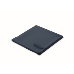 Toalha de microfibra leve de secagem rápida 50 x 100 cm cor azul segunda vista