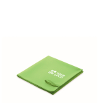Toalha de microfibra leve de secagem rápida 50 x 100 cm cor verde-lima vista principal