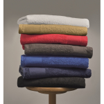 Toalha de mãos de felpo 100% de algodão 380 g/m2 30 x 50 cm cor branco vista conjunto