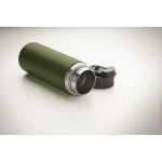 Garrafa de aço inoxidável de parede dupla com palhinha 500 ml cor verde-escuro vista fotografia sétima vista