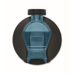 Garrafa de rPET antigotas com palhinha e tampa rebatível 700 ml cor azul-claro transparente décima vista