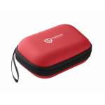 Kit de primeiros socorros em estojo duro de plástico cor vermelho vista principal segunda vista