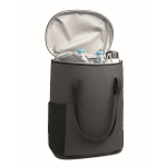 Mochila térmica de rPET 600D repelente à água 20 L cor cinzento-escuro terceira vista