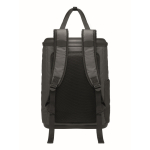 Mochila térmica de rPET 600D repelente à água 20 L cor cinzento-escuro quinta vista