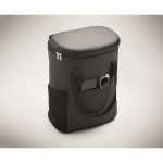 Mochila térmica de rPET 600D repelente à água 20 L cor cinzento-escuro vista fotografia oitava vista