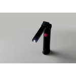 Luz de trabalho de alumínio recarregável giratória 270º 1200 mAh cor preto vista fotografia sétima vista