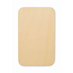 Jogo de futebol de madeira com jogadores e acessórios cor madeira quinta vista