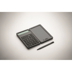 Calculadora com tablet LCD de 5 polegadas e lápis ótico cor preto vista fotografia quinta vista