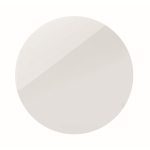 Íman redondo laminado de PVC para marcação a cores cor branco