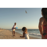 Frisbee de plástico oceânico de 21 cm para gravar cor turquesa segunda vista conjunto