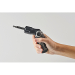 Chave de fendas com pega dobrável com 12 pontas diferentes cor cinzento quarta vista