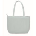 Saco grande de bombazine de poliéster com fecho de correr 220 g/m2 cor azul-claro sétima vista