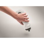 Garrafa desportiva antifugas com pega firme 700 ml cor branco vista fotografia sexta vista