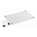 Agenda magnética mensal de acrílica A4 cor transparente segunda vista