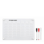 Agenda magnética mensal de acrílica A4 cor transparente vista principal