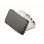 Base de carga magnética de ABS com hubs USB integrados 15 W cor branco quinta vista